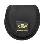 SF Fly Fishing Reel Cover Case Pouch or Fly Reel Black Fit 5/6 wt