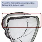 Aquascape Heavy-Duty Pond Net with Extendable Handle, Ideal for Safe Koi and Fish Handling, Durable Fish-Safe Mesh, 36 to 69-Inch Adjustable Length, 98560