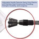 Aquascape Heavy-Duty Pond Net with Extendable Handle, Ideal for Safe Koi and Fish Handling, Durable Fish-Safe Mesh, 36 to 69-Inch Adjustable Length, 98560