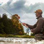 Sougayilang Fly Fishing Rod and Reel Combo, 4 Pieces Ultra Lightweight Portable Fly Rod and CNC Machined Aluminum Alloy Reel Complete Starter Package with Rod Bag-#7/8