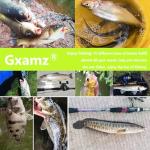 Gxamz 1000pcs 600pcs 300pcs Small Fish Hooks for Freshwater, 10 Specifications of Trout Fishing Hook Set (300pcs, Black)