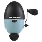 Shakespeare Excursion Spincast Fishing Reel, Size 10, Ultra-Ergonomic Reel Design, Stamped Steel Handle Arm, Pre-spooled with Stren Line