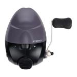 Shakespeare Synergy Spincast Fishing Reel, Size 10, Ultra-Ergonomic Reel Design, Stamped Steel Handle Arm, Pre-spooled with Stren Line