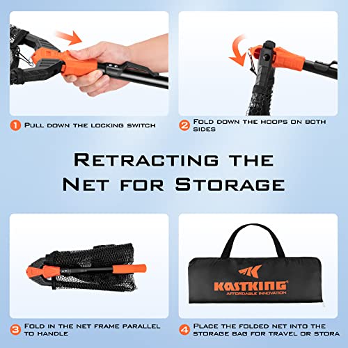 KastKing Pontus Foldable Lightweight Fish Landing Net