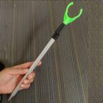 FASPLORE 4-Pack Telescopic Fishing Rod Holders for Ground Fishing Rod Holders Stand Fishing Pole Rack for Bank (4pcs-20 inches)