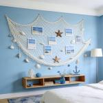 10 ft Fishing Net Decor, Fish Net Decorations for Pirate Mermaid Ocean Beach Hawaii Under The Sea Nautical-Themed Party