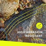 SF Braided Fly Fishing Trout Line Backing Line 20LB 100m/108yds Orange