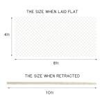 10 ft Fishing Net Decor, Fish Net Decorations for Pirate Mermaid Ocean Beach Hawaii Under The Sea Nautical-Themed Party