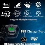 SAMOLLA Baitcasting Fishing Reel 8oz Ultralight Smart Digital Baitcaster Reels with 22Lb Max Drag 7.2:1 High-Speed Gear Ratio Left Handed Freshwater Saltwater Compact Design Black TX800