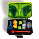Catch Co Mystery Tackle Box Bank Fishing Essentials - 88 Pieces - Small Tackle Box - Green