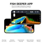 Deeper MAX Castable GPS Fish Finder– Portable Chirp Sonar Depth and Fish Finder for Boat Fishing, Ice Fishing, Shore Fishing - Personal 3D Depth Maps with User-Friendly Free App