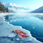 ICE Fishing Rod,Winter Fishing Rods Ice Fishing Rods Pen Pole Lures Fishing Tackle Spinning Casting Hard Rod Without Reel Useful and Practical Fishing Rod and Reel Combos Hunting and Fishing (75cm)