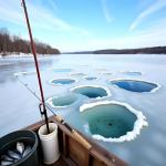 ICE Fishing Rod,Winter Fishing Rods Ice Fishing Rods Pen Pole Lures Fishing Tackle Spinning Casting Hard Rod Without Reel Useful and Practical Fishing Rod and Reel Combos Hunting and Fishing (75cm)