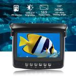 Danculpe Underwater Fishing Camera, 1000TVL Portable Fish Finder with 4.3" HD Monitor, 8 Infrared Night Vision Lights, 50ft Cable for Lake Boat Kayak Ice Fishing