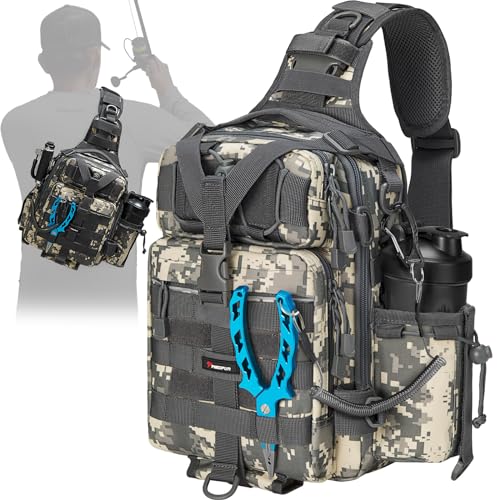 Piscifun Water-Resistant Multifunctional Fishing Sling Bag