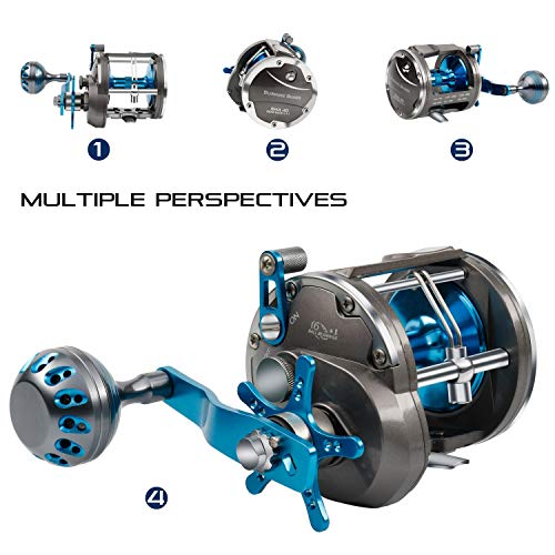 Burning Shark Saltwater Trolling Reel - SHA40