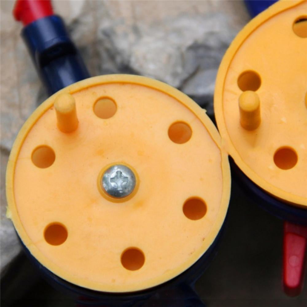 Winter Ice Fishing Rods - 2-Pack Solid Ice Rods