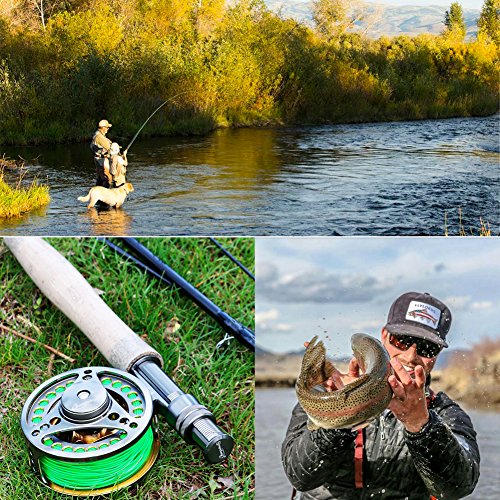 Sougayilang Fly Fishing Combo with Lightweight Portable Rod