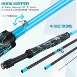 Sougayilang 9' Fly Fishing Rod - Lightweight & Portable