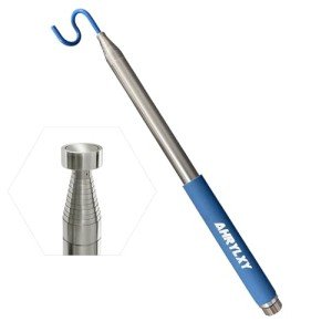 10 FT Telescoping Magnetic Pickup Tool with Hook
