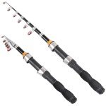 Telescopic Fishing Rod for Freshwater and Saltwater