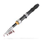 Telescopic Fishing Rod for Freshwater and Saltwater