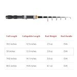 Telescopic Fishing Rod for Freshwater and Saltwater