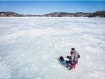 Shakespeare Fuel Ice Fishing Rod and Reel Combo