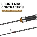 Compact Telescopic Fishing Rod - 25.6 Inch Carbon