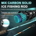 29" Ice Fishing Rod with Fluorescent Tip