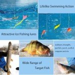 122-Piece Ice Fishing Rod and Reel Combo Set