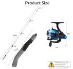 122-Piece Ice Fishing Rod and Reel Combo Set
