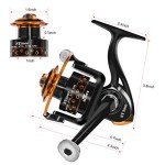 QINGLER Summer & Centron 3000 Spinning Reels