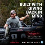 Lew's American Hero 400 Spinning Reel - Black