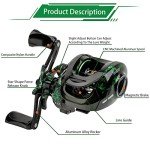 YKLP Baitcaster Reel with Magnetic Braking System