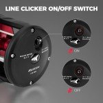 KastKing ReKon Level Wind Trolling Reel - Left Handed