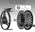 Large Arbor Aluminum Fly Fishing Reel (3/5, 5/6, 7/8wt)