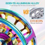 Colorful Lightweight CNC Fly Fishing Reel 5/6, 7/8