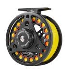 Large Arbor Fly Fishing Reel with Line Combo
