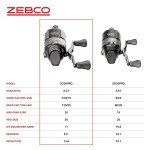 Zebco Omega Pro Size 30 Spincast Reel