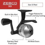 Zebco 33 Micro Spincast Fishing Reel with Bite Alert