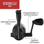 Zebco 33 Micro Spincast Fishing Reel with Bite Alert