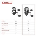 Zebco Bullet Size 30 Spincast Fishing Reel