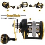 Burning Shark Saltwater Trolling Fishing Reel