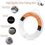 Invisible Fishing Line Wire - 755 ft Nylon String