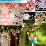 Clear Monofilament Fishing Line - 755FT Strong Wire