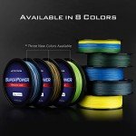 KastKing Superpower 20LB Low-Vis Braided Line