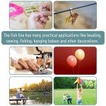 Mr. Pen 218 Yard Clear Nylon Fishing Line 2-Pack