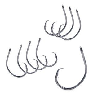 Mustad Demon Perfect Circle Hooks - Size 1/0, 8 Pack