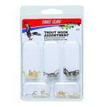 Eagle Claw Assorted Trout Fishing Hooks Set